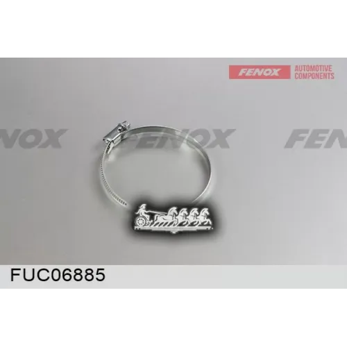 Хомут Червячный 68-85-Х, Ширина 9Мм FENOX 