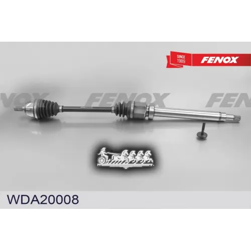 Привод В Сборе Ford Focus Ii 1.8 04- Прав. FENOX 