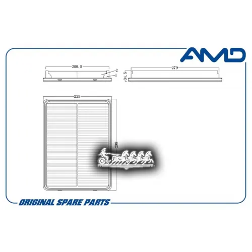 Фильтр Воздушный AMD 