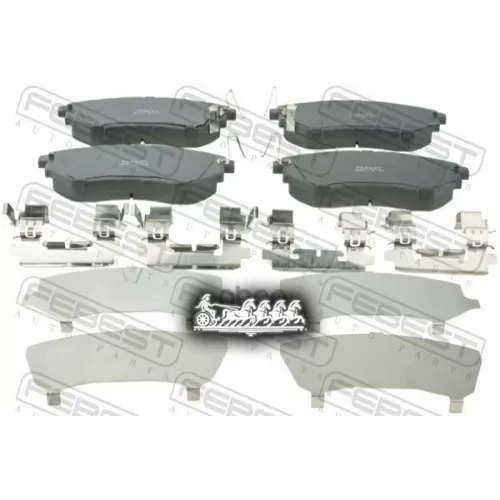 Колодки Тормозные Передние Комплект Febest 0801-W10F
