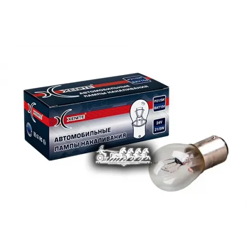 Лампа Накаливания P21/5W (24V) (Цена За 1 Шт.) Xenite 