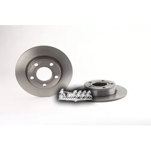 Диск Тормозной Audi A6 -05 1.8-4.2 Quattro Задн. D=255 Brembo 