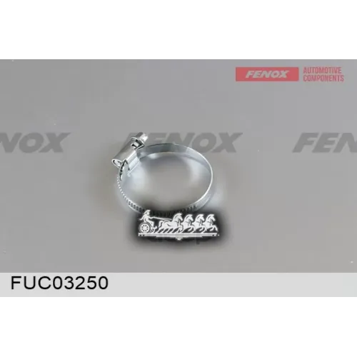 Хомут Червячный 32-50-Х, Ширина 9Мм FENOX 