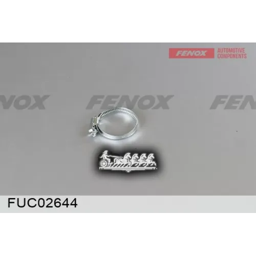 Хомут Червячный 26-44-Х, Ширина 9Мм FENOX 
