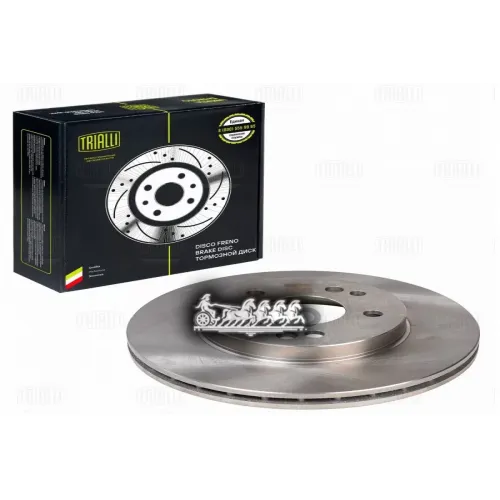 Диск Тормозной Mb E(W124)/190(W201) 82- Перед. D=284 Trialli 