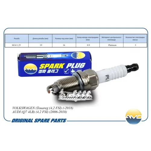 Свеча Зажигания Audi Q7 -10 AMD 