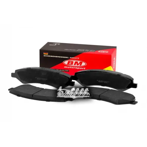 Колодки Тормозные Дисковые Усиленные |Перед Прав/Лев BM-Motorsport 