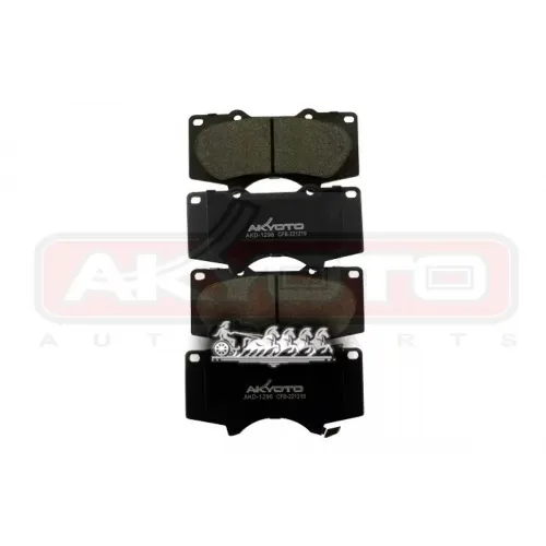 Тормозные Колодки Дисковые Land Cruiser Prado 120 02- Перед. ASVA 