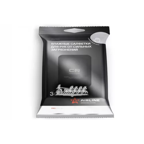 Салфетки Влажные Для Рук От Сильных Загрязнений Pro (30 Шт.) AIRLINE 
