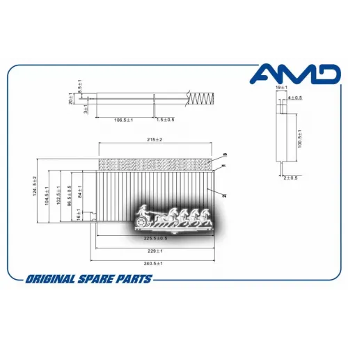 Фильтр Салонный AMD 