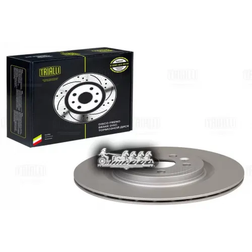 Диск Тормозной Land Rover Discovery Sport/Range Rover Velar 17- Задний D 325Мм. Trialli DF 210218