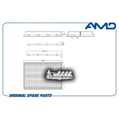 Фильтр Воздушный AMD 