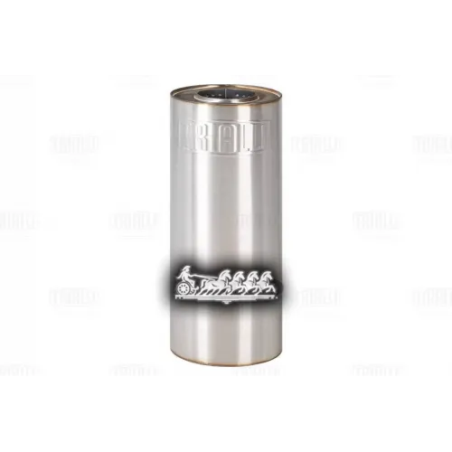 Глушитель Универс. (Круг D 120) L 460, D 63 (1-Вход 1-Выход) (Нерж. Сталь) Trialli EMM 12I46063