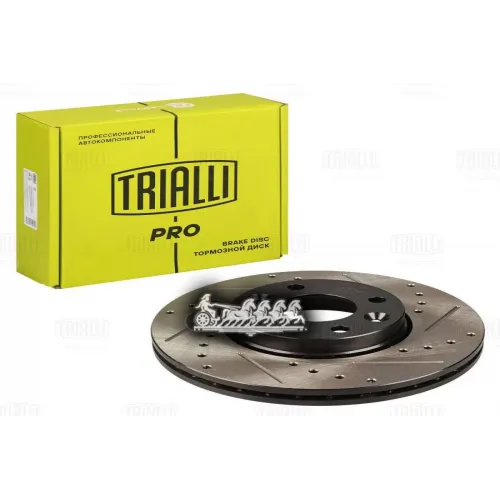 Диск Торм. Перед. Для А/М Lada Vesta (15-) D=260 Superiore (Df 0951S) Trialli 
