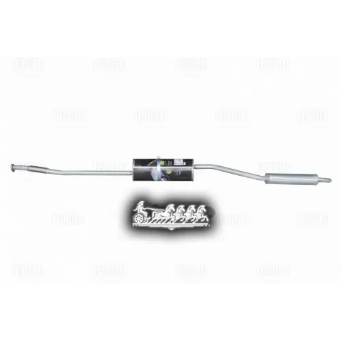 Глушитель Уаз Patriot 12- 2.7I Дв. 409 Евро-4 В Сборе С Резонатором(Алюм. Сталь) Trialli EMM 0388