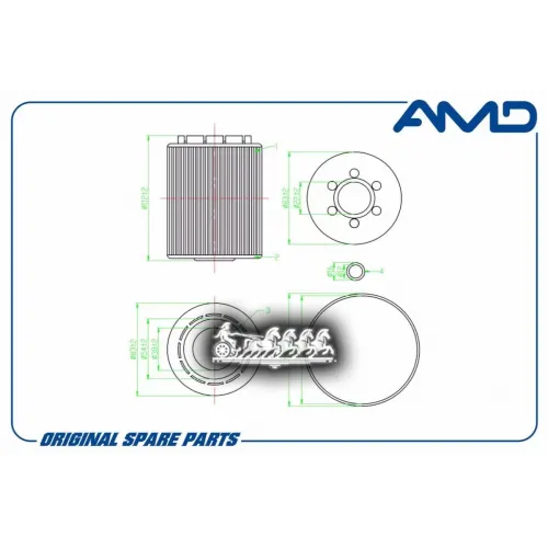 Фильтр Масляный AMD 