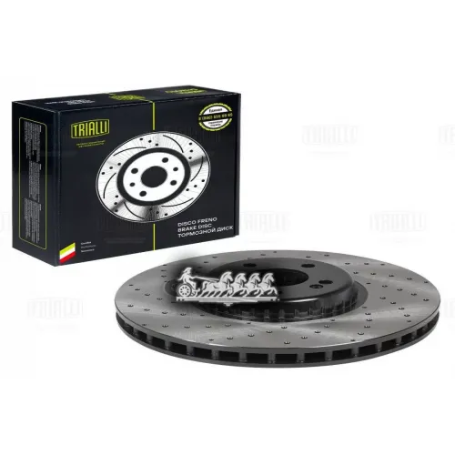 Диск Тормозной Mercedes Glc (X253) 15-/W213 16- Передний Вент. Перф. D 360Мм. Trialli DF 190433