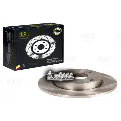 Диск Тормозной Ford Fiesta 96- Перед. Trialli 