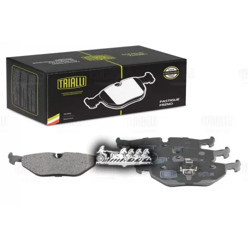 Колодки Тормозные Дисковые Зад Trialli 