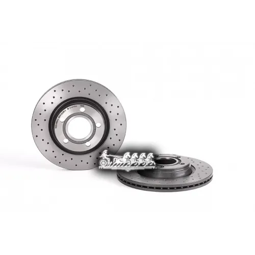 Диск Тормозной Audi Passat/A4 -00/-08 Передн.280мм. (С Перфорацией) Brembo 