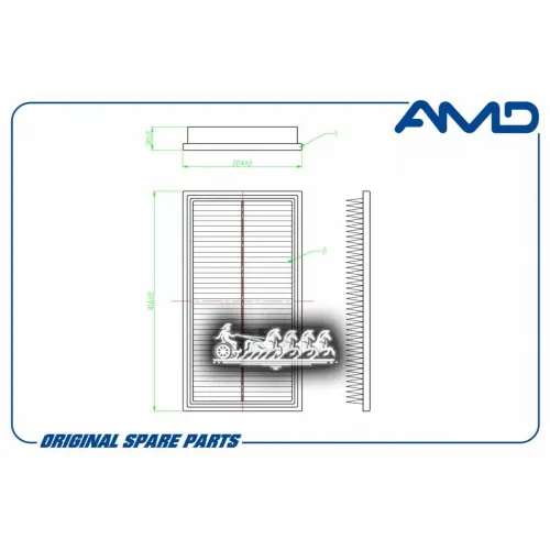 Фильтр Воздушный AMD 
