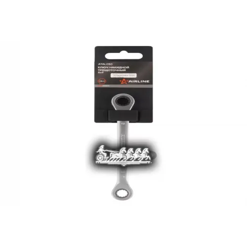 Ключ Накидной Трещоточный 8Х9 Pro Пласт.подвес AIRLINE 