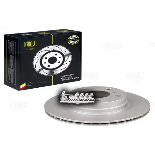 Диск Тормозной Bmw 3(F30) Задн. Trialli 