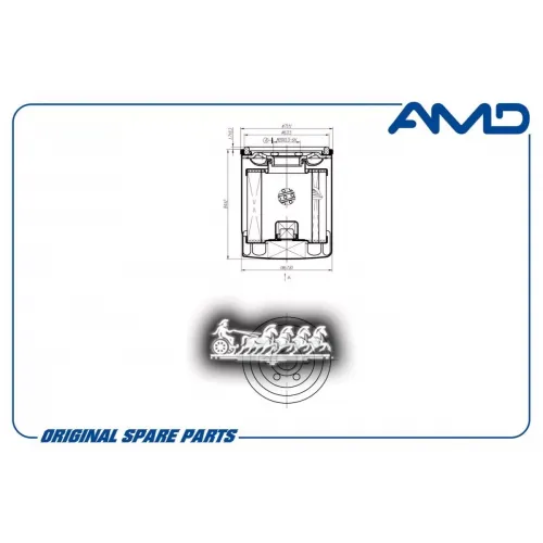 Фильтр Масляный AMD 