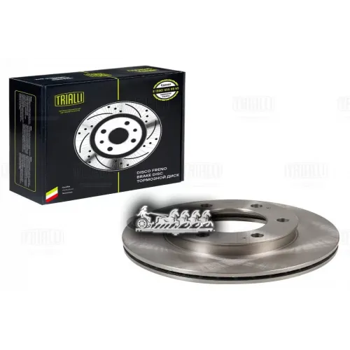 Диск Тормозной Ssang Yong Rexton 02- Передний Без Абс Trialli DF 266018