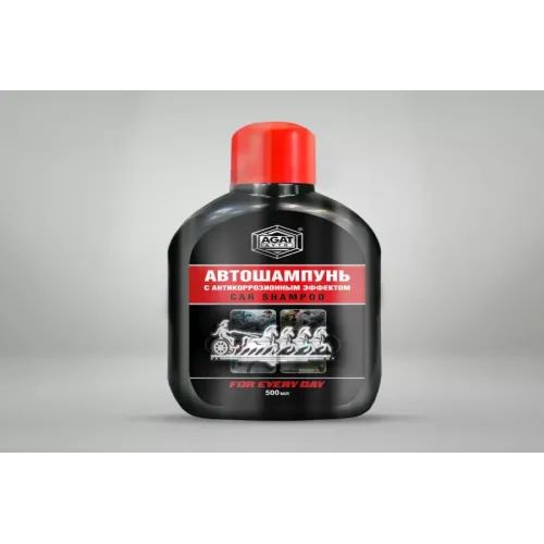 Agat Avto Автошампунь С Антикоррозионным Эффектом (Флакон) (0.5L) AGAT Avto 