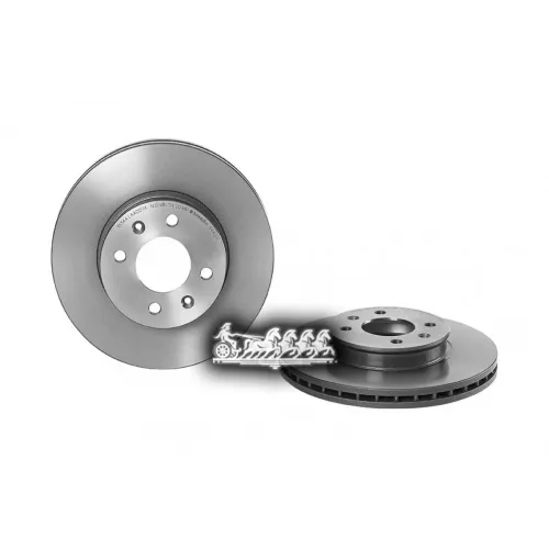 Диск Тормозной Kia Rio 05- Передн. 256Мм. Brembo 