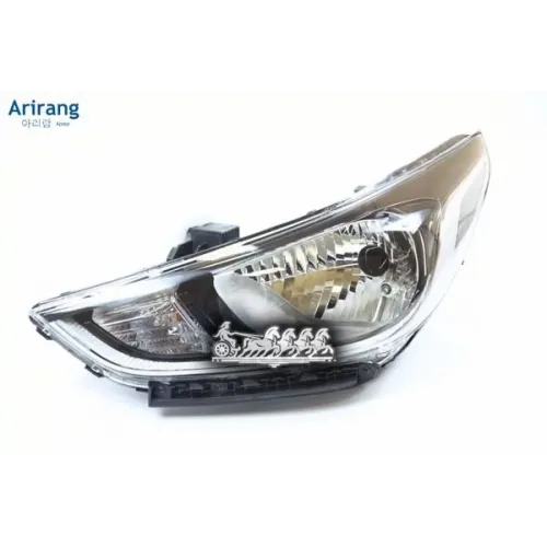 Фара Hyundai Solaris 17- Лев. С Мех Корр. Arirang 