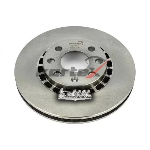 Диск Тормозной Daewoo Nexia/Espero Перед.вент.(D=256Mm) KORTEX 