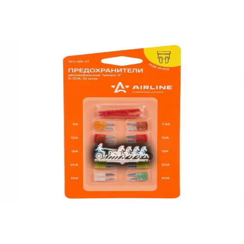 Предохранители Микро 2 В Блистере (10 Шт. 5-30А) AIRLINE 