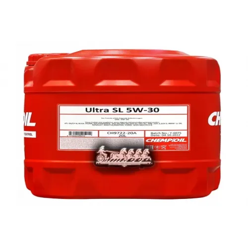 CHEMPIOIL 5W-30 Ultra Sl(Sn) / Ch-4, A3/B4, 20Л (Синт. Мотор. Масло)