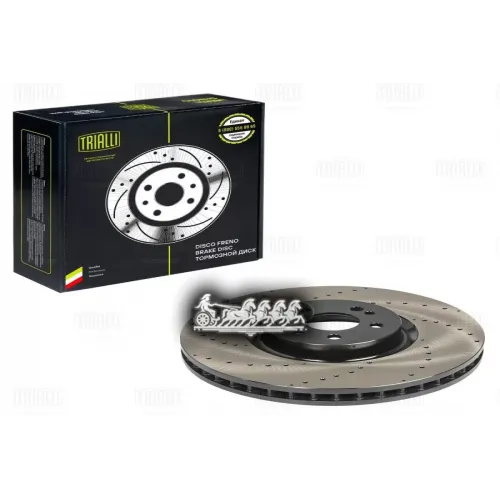 Диск Тормозной Mb Gle(V167/C167) Перед. Trialli 