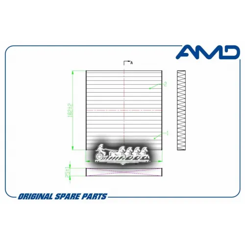 Фильтр Салонный AMD 