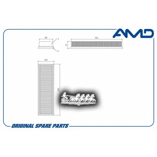 Фильтр Воздушный AMD 