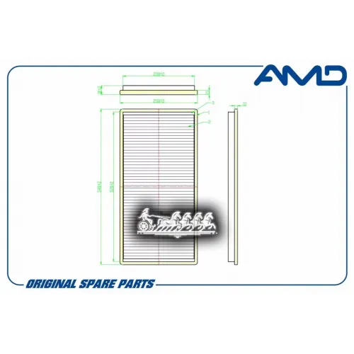 Фильтр Салонный AMD 