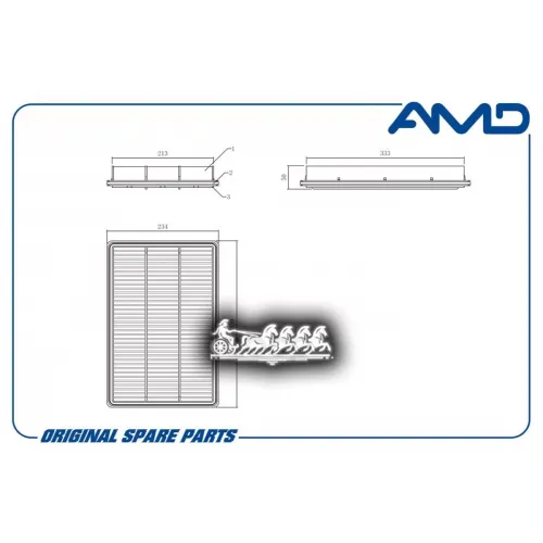 Фильтр Воздушный AMD 