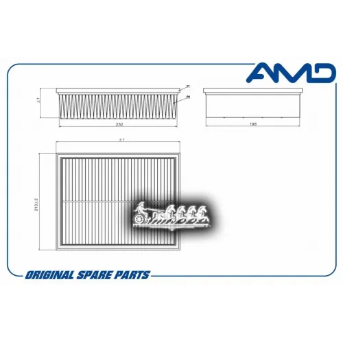 Фильтр Воздушный AMD 