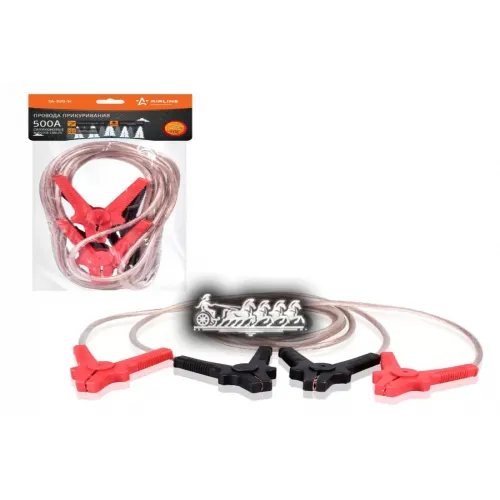 Провода Прикуривания 500А Силиконовые (4.5М. 12/24В) (Sa-500-Si) AIRLINE 