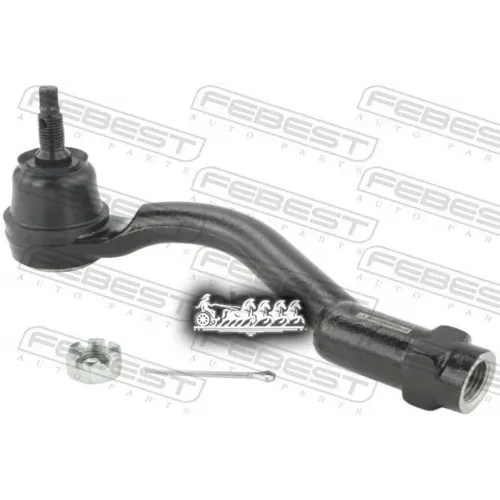 Наконечник Рулевой Левый Febest 1221-TUC18LH