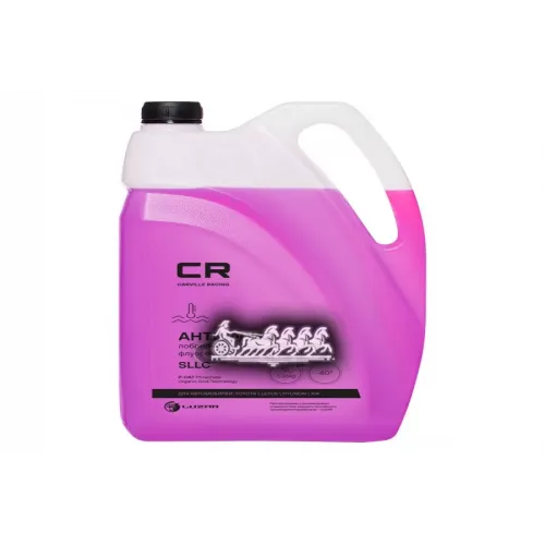 Антифриз, Готовый Раствор Cr Для Toyota/Lexus/Hyundai/Kia, Sllc, P-Oat, Флуор, -40°С, 5Л/5.36Кг Розовый Carville Racing ...