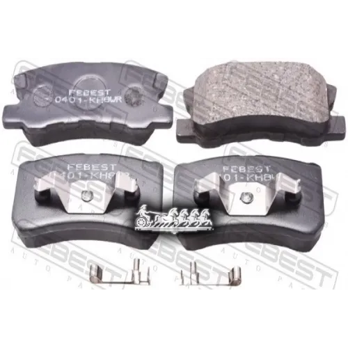 Колодки Тормозные Задние Комплект Febest 0401-KH8WR