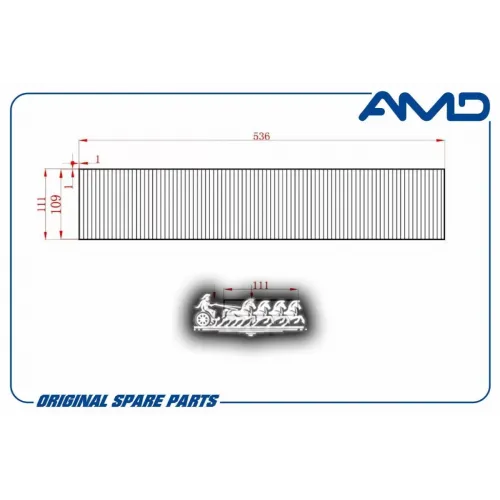 Фильтр Салонный AMD 