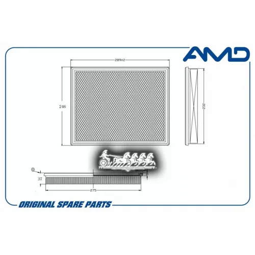 Фильтр Воздушный AMD 