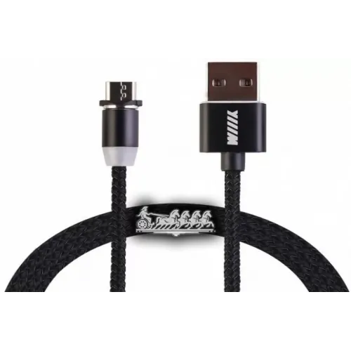 Кабель Магнитный Микроusb Черный (Cbm980-Umu-10B) Wiiix 1М WIIIX CBM980-UMU-10B