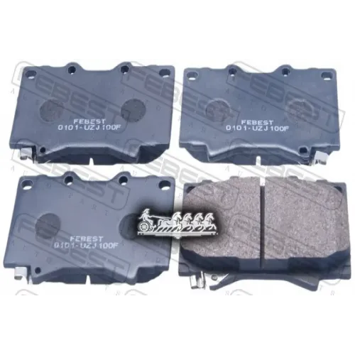 Колодки Тормозные Передние Febest 0101-UZJ100F