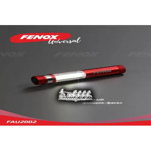 Фонарь - Факел С Магнитом 100Lm 11.5*1.5См + К-Т Батареек Lr44 5Шт FENOX 